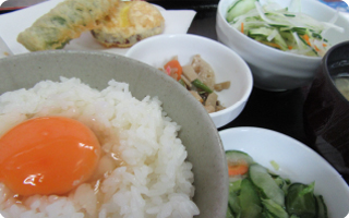 たまごかけごはんセット
